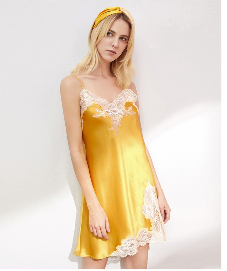 Summer thin suspender nightdress