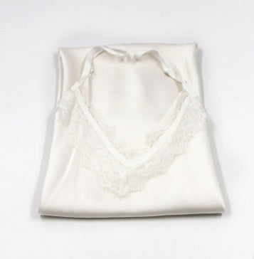 Silk suspender nightdress