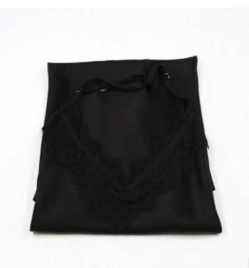 Silk suspender nightdress