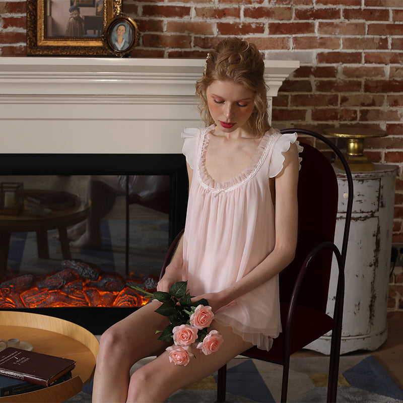 Court Sling Cotton Pajamas Suit